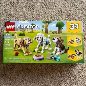 LEGO Creator 3 in 1 Adorable Dogs Animal Figures Toys 31137
